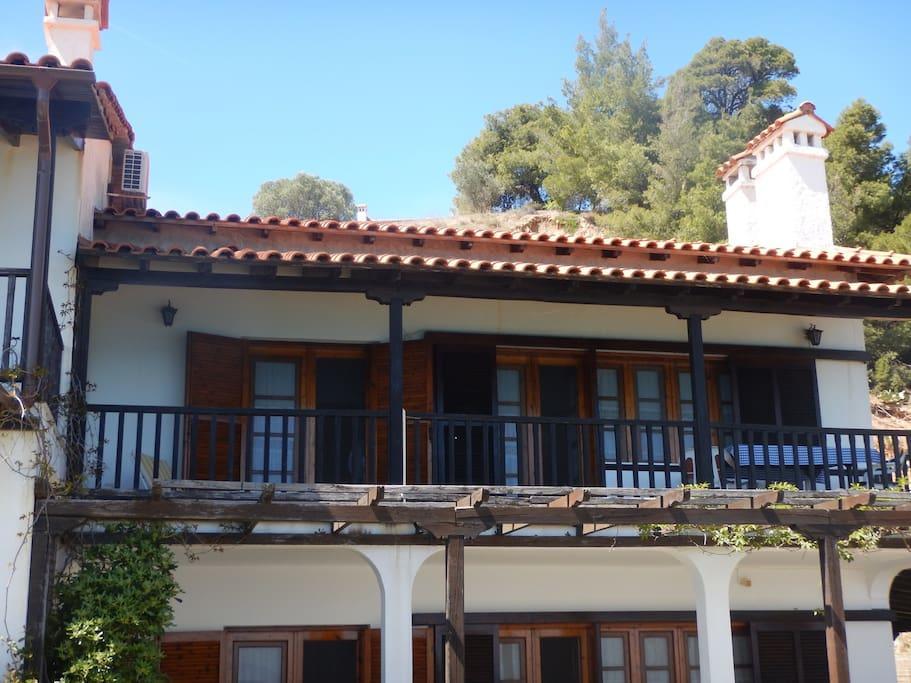 Sangue Blu Beachfront Villa Apartment Áyios Nikólaos Exterior foto