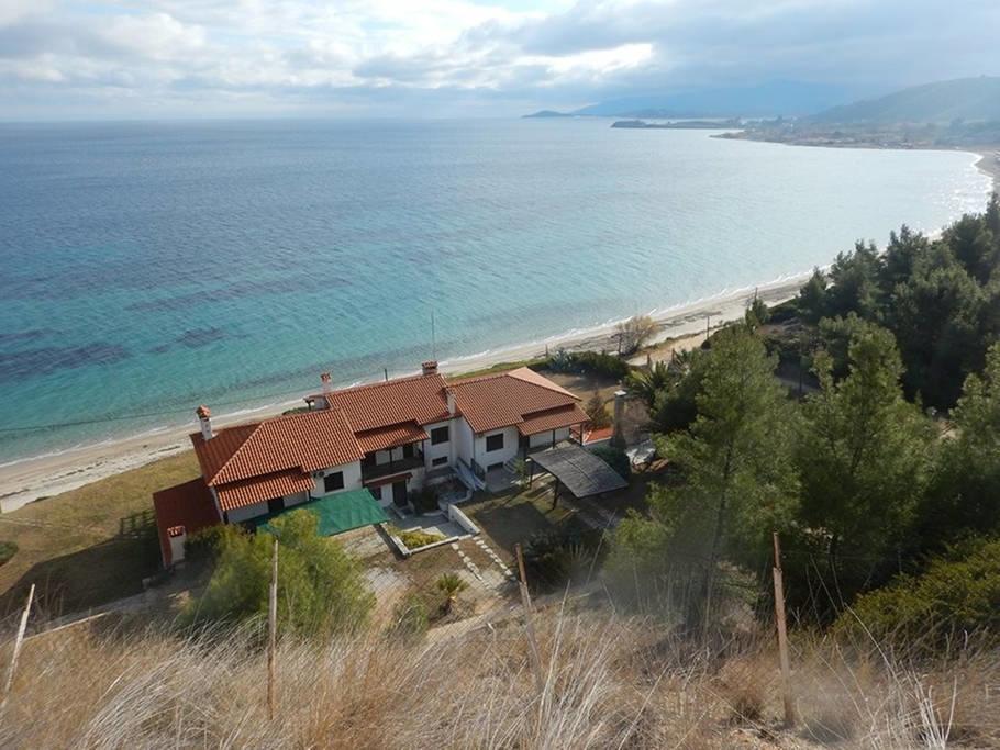 Sangue Blu Beachfront Villa Apartment Áyios Nikólaos Exterior foto